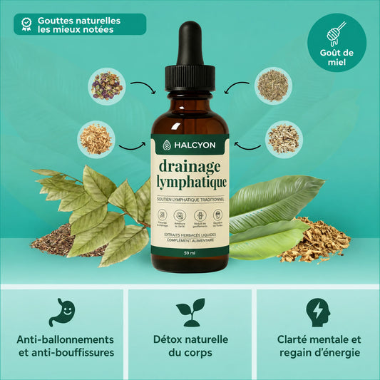 Gouttes de Drainage Lymphatique